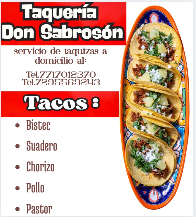 Imagen promocional de Taquería Don sabroson